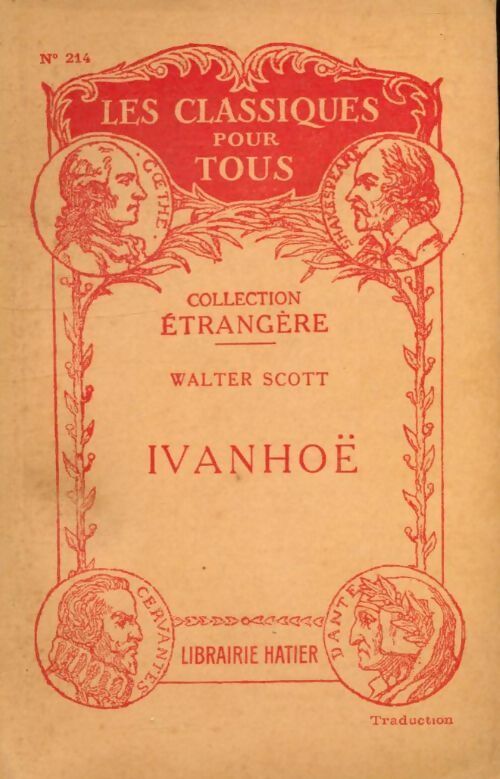 Ivanhoé Tome II - Walter Scott - Livre