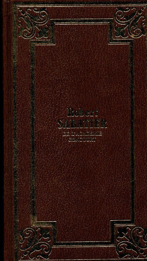 Livrenpoche : La Sainte Farce - Robert Sabatier - Livre