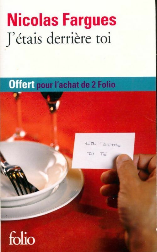 Livrenpoche : J'étais derrière toi - Nicolas Fargues - Livre