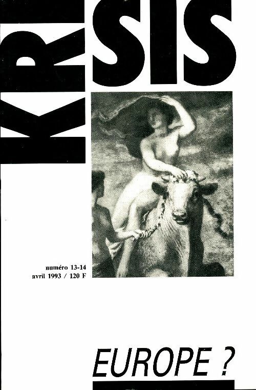 Livrenpoche : Krisis n°13 : Europe ? - Collectif - Livre