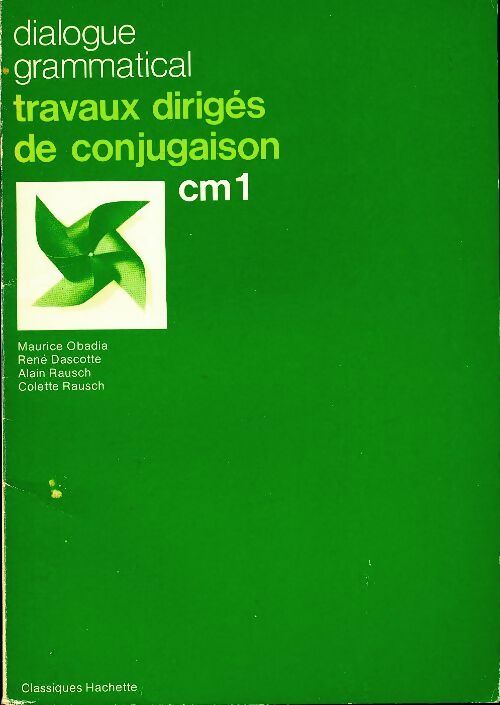 Travaux dirigés de conjugaison CM1 - Collectif -  Hachette GF - Livre