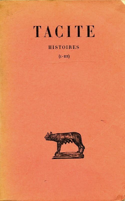Livrenpoche : Histoires (I-III) - Tacite - Livre
