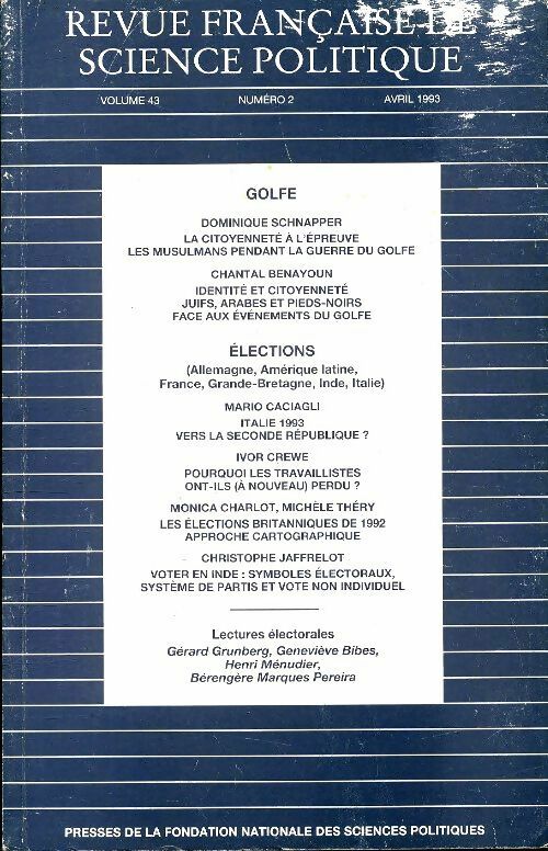 Livrenpoche : Revue française de science politique n°2 - Collectif - Livre