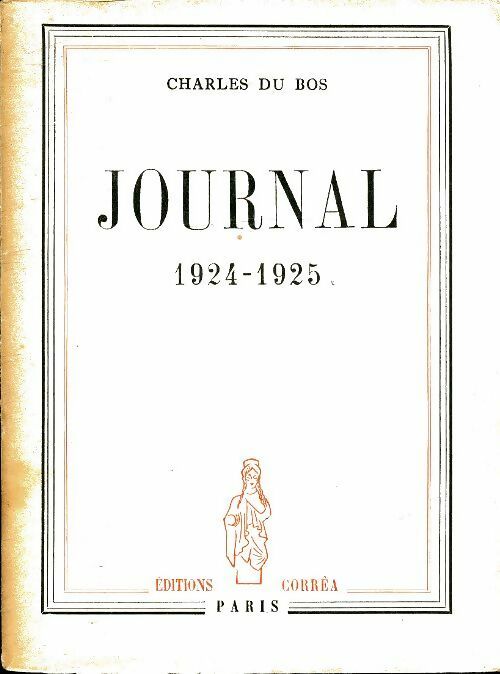 Livrenpoche : Journal 1924-1925 - Charles Du Bos - Livre