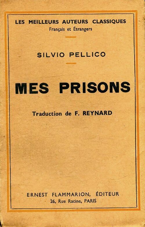 Livrenpoche : Mes prisons - Silvio Pellico - Livre