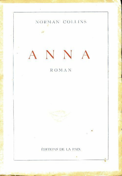 Livrenpoche : Anna - Norman Collins - Livre