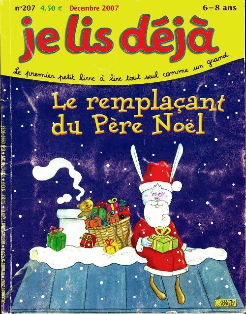 Livrenpoche : Je lis déjà n°207 : Le remplaçant du Père Noël - Collectif - Livre