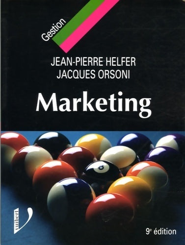 Livrenpoche : Marketing - Jean-Pierre Helfer - Livre