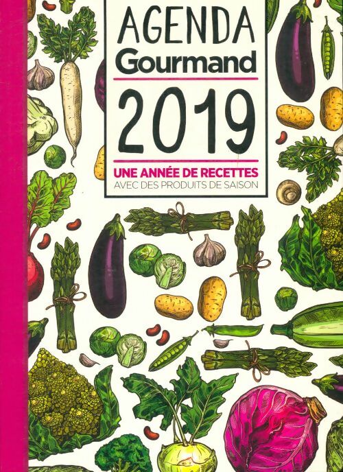 Livrenpoche : L'agenda gourmand 2018 - Collectif - Livre
