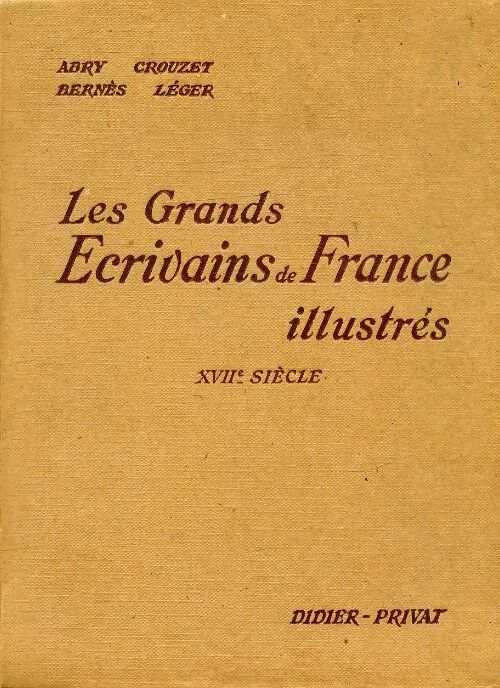 Livrenpoche : Les grands écrivains de France illustrés. XVIIe siècle - Collectif - Livre
