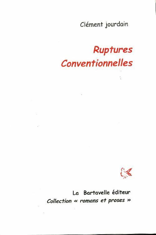 Livrenpoche : Ruptures conventionnelles - Clément Jourdain - Livre