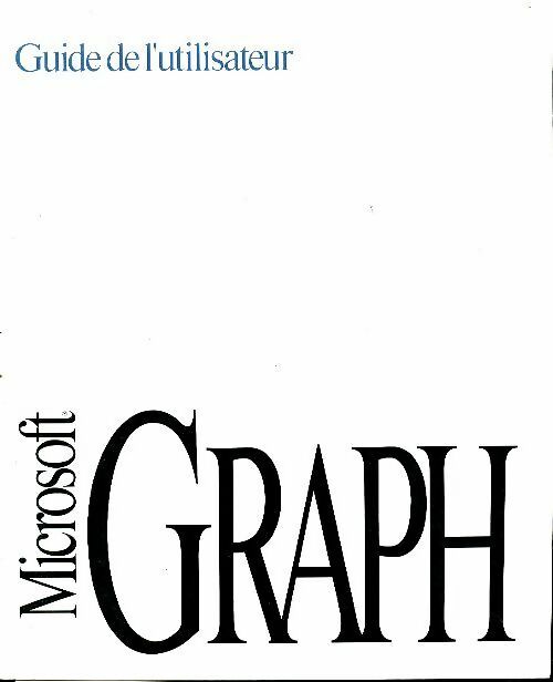 Livrenpoche : Guide de l'utilisateur Microsoft graph - Collectif - Livre