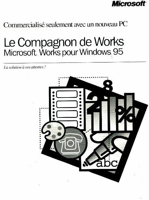 Livrenpoche : Le compagnon de Works pou Windows 95 - Collectif - Livre