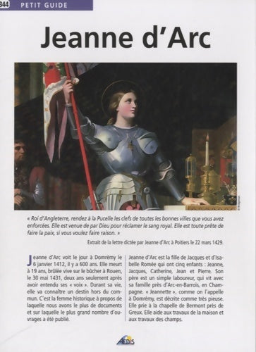 Livrenpoche : Jeanne d'Arc - Collectif - Livre