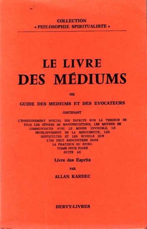 Livrenpoche : Le livre des médiums - Allan Kardec - Livre