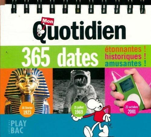 Livrenpoche : Mon quotidien 365 dates 2008 - Collectif - Livre