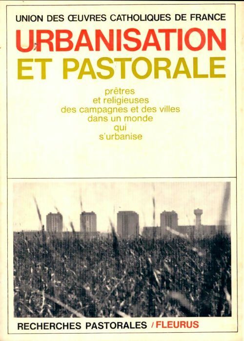 Livrenpoche : Urbanisation et pastorale - Collectif - Livre