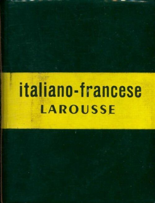 Italiano-francese / Français-italien - Giuseppe Padovani -  Poche Larousse - Livre