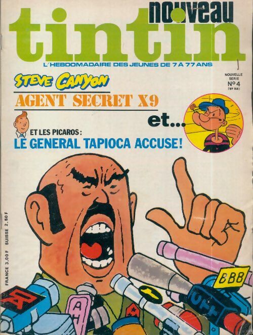 Livrenpoche : Tintin nouveau n°4 : Steve Canyon / Agent secret X9 - Collectif - Livre