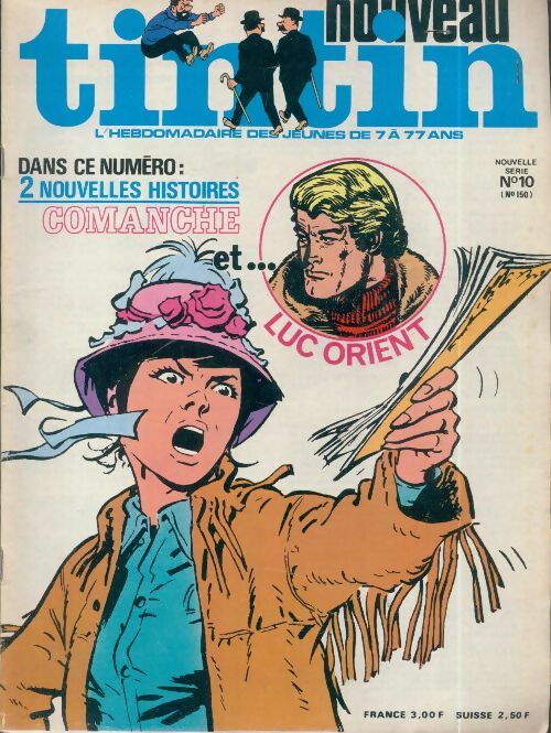 Livrenpoche : Tintin nouveau n°10 : Comanche et Luc Orient - Collectif - Livre