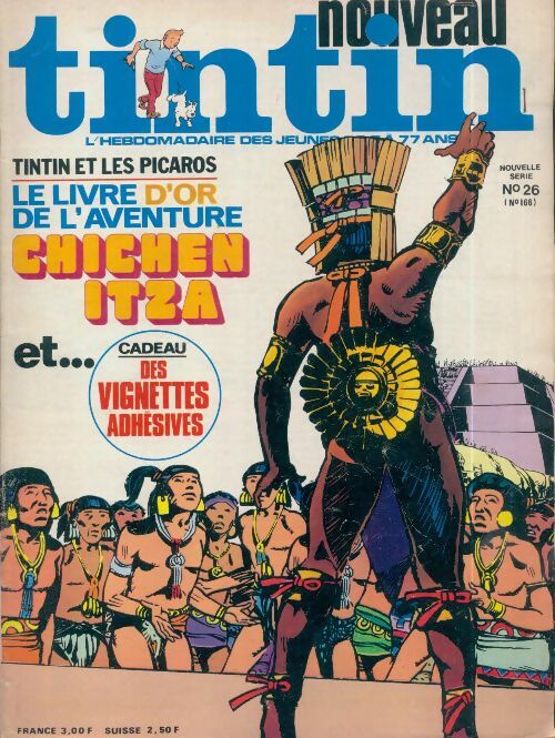 Livrenpoche : Tintin nouveau n°26 : Le livre d'or de l'aventure Chichen Itza - Collectif - Livre