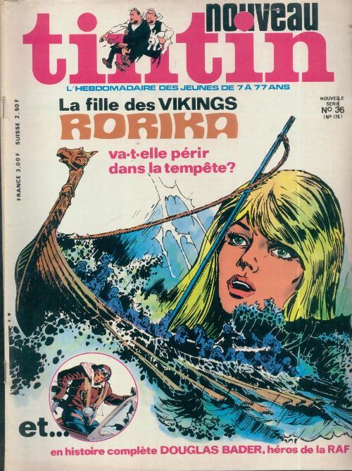 Livrenpoche : Tintin nouveau n°36 : La fille des vikings - Collectif - Livre