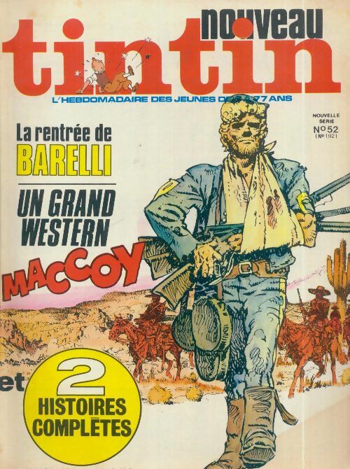 Livrenpoche : Tintin nouveau n°52 : La rentrée de Barelli - Collectif - Livre