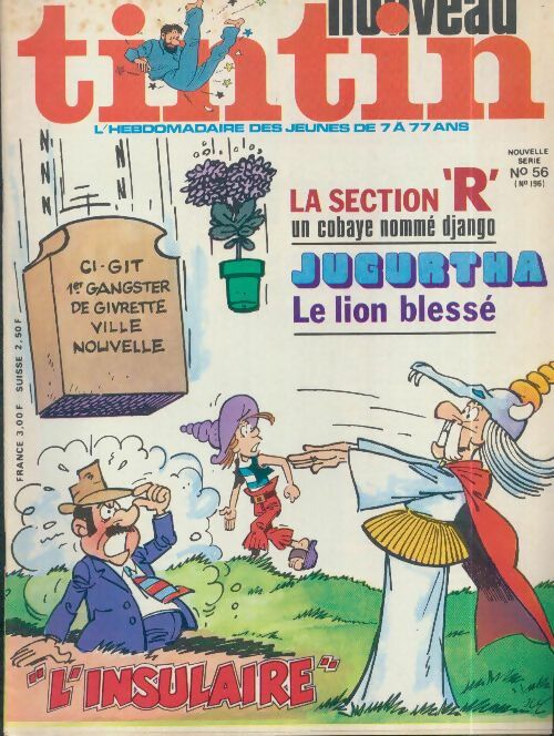 Livrenpoche : Tintin nouveau n°56 : La section R / Jugurtha - Collectif - Livre