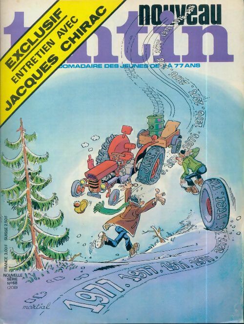 Livrenpoche : Tintin nouveau n°68 : Entretien Jacques Chirac - Collectif - Livre