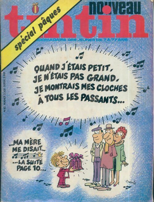 Livrenpoche : Tintin nouveau n°82 : Spécial Pâques - Collectif - Livre