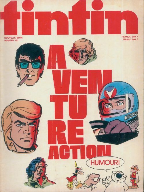 Livrenpoche : Tintin (nouvelle série) n°132 : Aventure action - Collectif - Livre