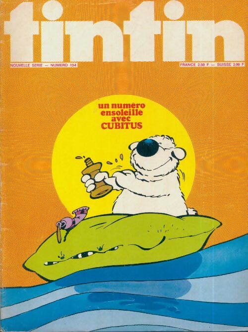 Livrenpoche : Tintin (nouvelle série) n°134 : Cubitus - Collectif - Livre