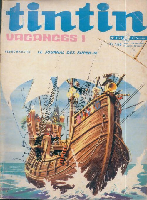 Livrenpoche : Tintin n°1183 : Vacances ! - Collectif - Livre