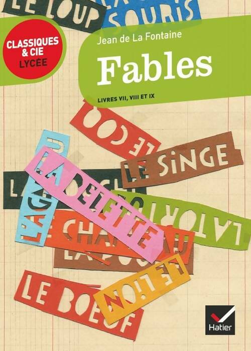 Livrenpoche : Fables (Livres VII, VIII, IX) - Jean De La Fontaine - Livre