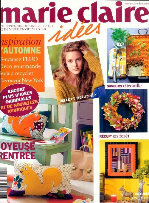 Livrenpoche : Marie Claire idées n°92 : Inspiration d'automne - Collectif - Livre