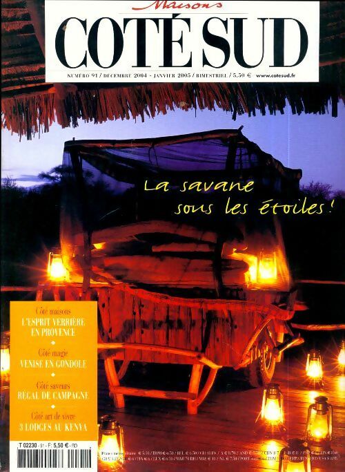 Livrenpoche : Maisons coté sud n°91 : La savane sous les étoiles ! - Collectif - Livre