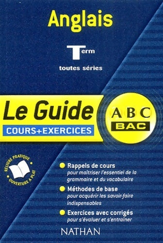 Livrenpoche : Anglais Terminales toutes séries. Cours et exercices - Solange De Baecque - Livre