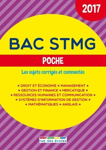 Livrenpoche : Bac STMG - P - Livre