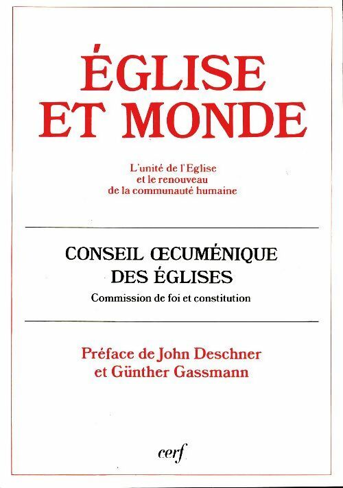 Livrenpoche : Église et monde - Collectif - Livre