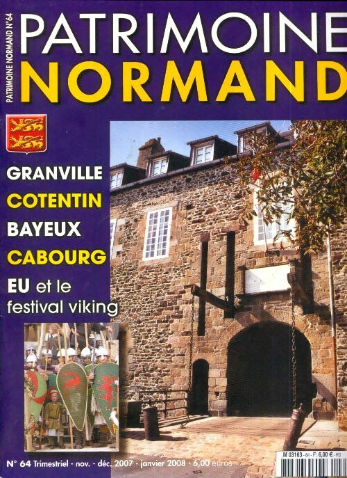 Livrenpoche : Patrimoine normand n°64 - Collectif - Livre