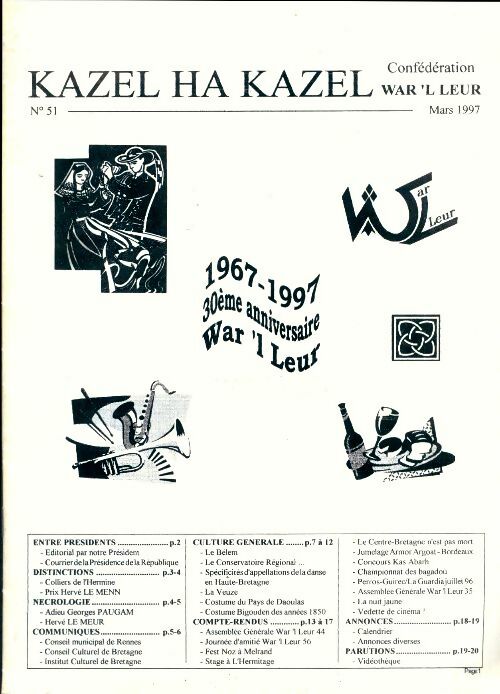 Livrenpoche : Kazel Ha Kazel n°51 - Collectif - Livre