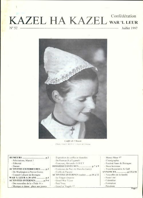 Livrenpoche : Kazel Ha Kazel n°52 - Collectif - Livre