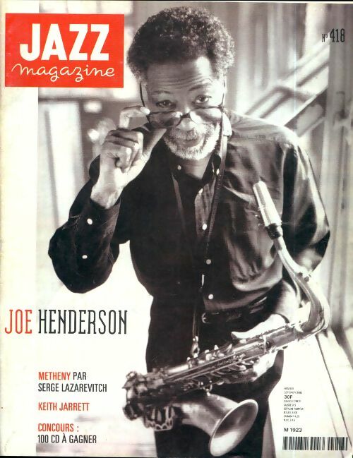 Livrenpoche : Jazz magazine n°418 : Joe Henderson - Collectif - Livre