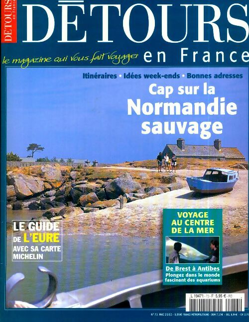 Livrenpoche : Détours en France n°73 : Cap sur la Normandie sauvage - Collectif - Livre