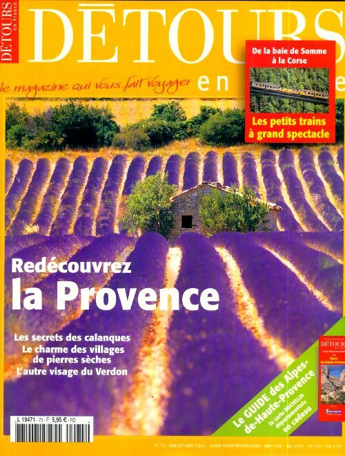 Livrenpoche : Détours en France n°75 : Redécouvrez la Provence - Collectif - Livre