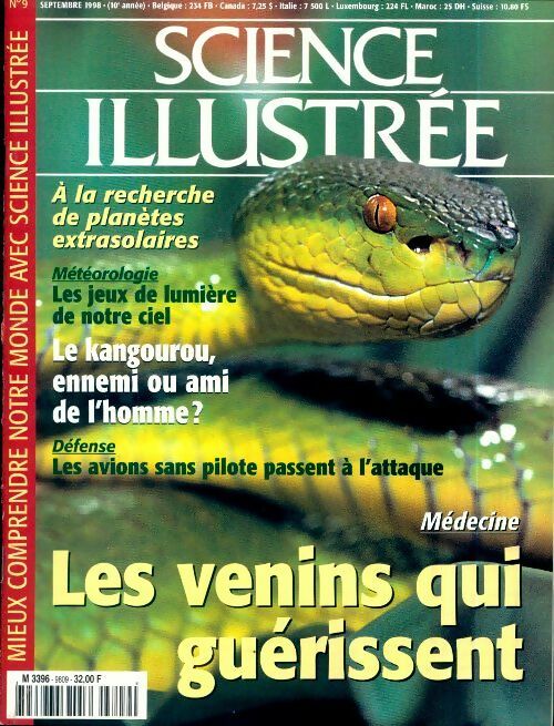 Livrenpoche : Science illustrée n°9 (10e année) : Les venins qui guérissent - Collectif - Livre
