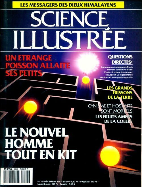 Livrenpoche : Science illustrée n°12 (4e année) : Le nouvel homme tout en kit - Collectif - Livre