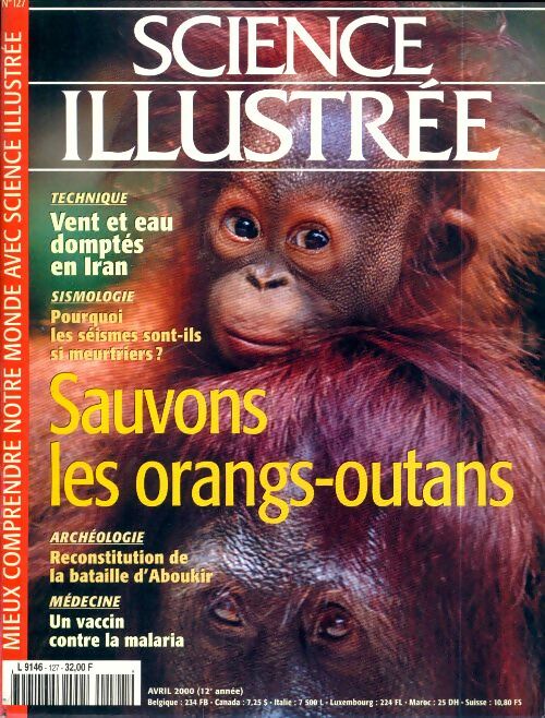 Livrenpoche : Science illustrée n°127 : Sauvons les orangs-outans - Collectif - Livre
