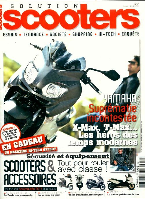 Livrenpoche : Solutions scooters n°10 : Yamaha, suprématie incontestée - Collectif - Livre