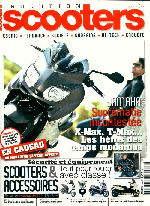 Solutions scooters n°10 : Yamaha, suprématie incontestée - Collectif -  Solutions scooters - Livre